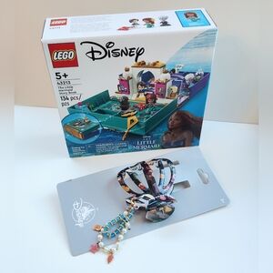Little Mermaid Bundle: Lego The Little Mermaid Story Book Set & Hair Claw Clip